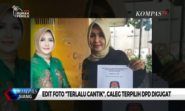 Edit Foto Terlalu Cantik , Caleg Terpilih DPD Digugat ke Mahkamah Konstitusi
