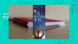 Full version  All American Boys  Review