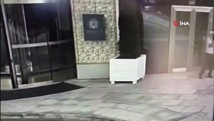 Bakırköy'de Dominik uyruklu hırsız kamerada