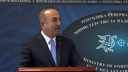 Çavuşoğlu: "FETÖ konusunda da, artık somut adımları dost Makedonya'dan görmek istiyoruz"