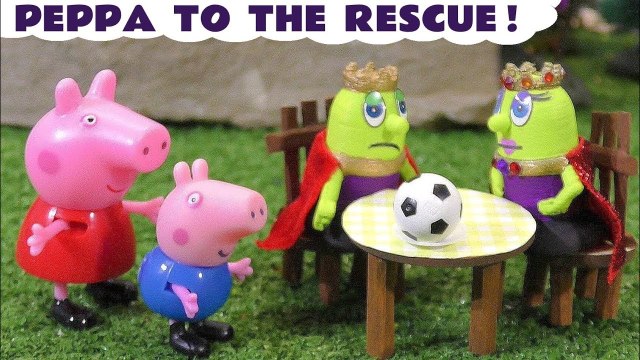 Peppa Pig Rescue with Funny Funlings and Thomas and Friends after many an Accident in this Family Friendly Toy Story Full Episode English Pepa Videos