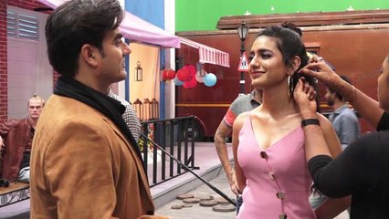 Malaika Arora's ex husband Arbaaz Khan shoots with Priya Prakash Varrier; Watch Video | FilmiBeat