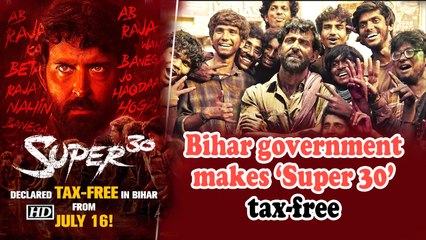 Bihar government makes 'Super 30' tax-free