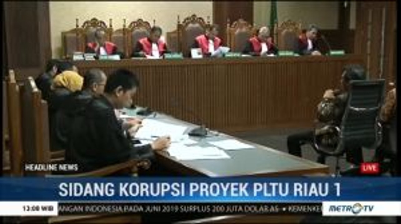 JPU Hadirkan 4 Saksi dalam Sidang Lanjutan Kasus PLTU Riau 1