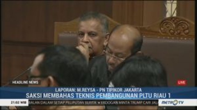 Sidang Lanjutan Kasus PLTU Riau-1 Bahas Keterlibatan PT PJB