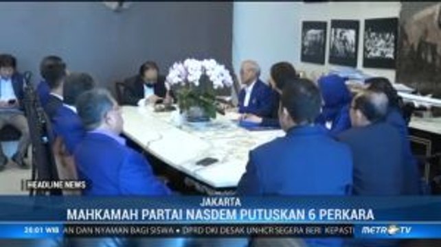 Surya Paloh Apresiasi Kinerja Mahkamah Partai NasDem