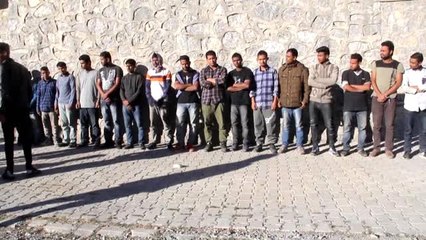 Van'da 59 düzensiz göçmen yakalandı