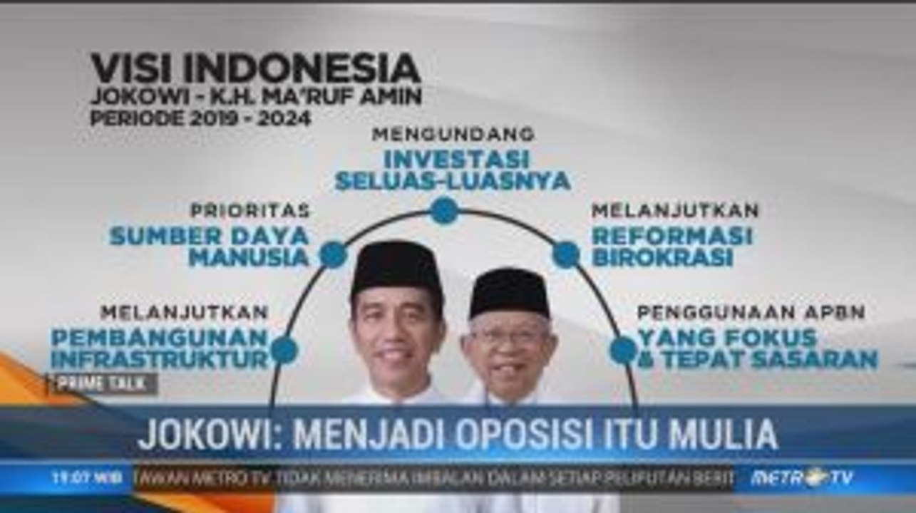 Jokowi: Menjadi Oposisi Itu Mulia (1)