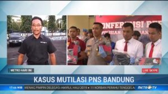 Polisi Amankan Barang Bukti Kasus Pembunuhan PNS Bandung