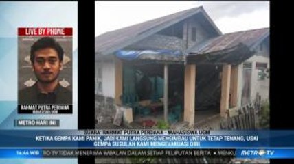 Gempa Maluku, Mahasiswa UGM yang Ikut KKN Panik