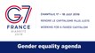#G7Finance: gender equality agenda