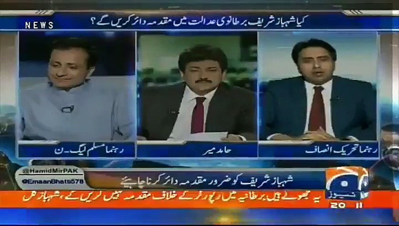 حامد میر نے جب عمران خان پہ ذاتی حملہ کیا تو کیسے شھباز گل نے اس کی کلاس لی