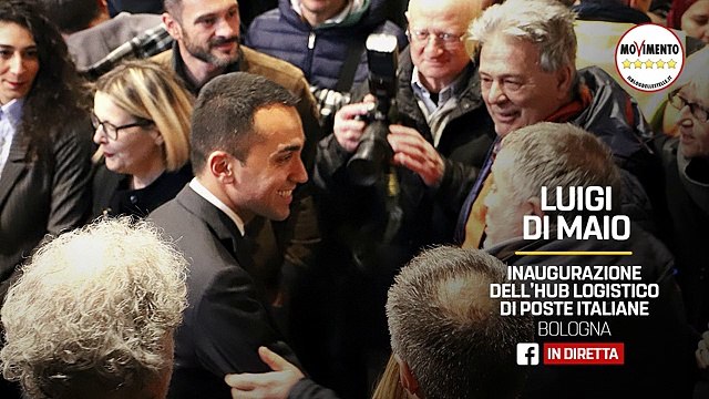 Di Maio - Il nuovo hub logistico di Poste Italiane di Bologna (16.07.19)