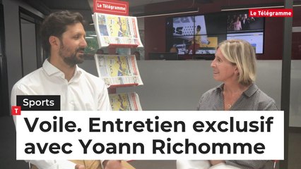 Voile. Entretien exclusif avec Yoann Richomme