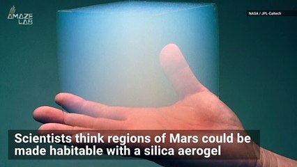 Shields of This Translucent Gel Could Help Plants Grow on Mars
