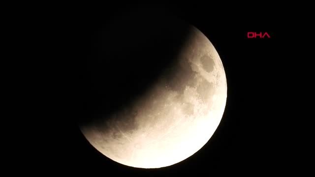 PARÇALI AY TUTULMASI TELESKOPLA BÖYLE GÖZLENDİ