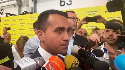 Di Maio - Dichiarazioni alla stampa dal nuovo hub logistico di Poste Italiane a Bologna (16.07.19