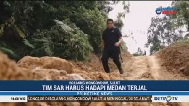 Menyusuri Medan Terjal ke Lokasi Tambang Longsor di Bolmong