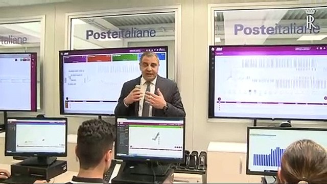 Bologna - Mattarella alla inaugurazione del nuovo hub logistico di Poste Italiane (16.07.19)