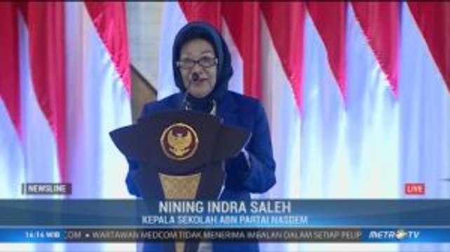 Sambutan Kepsek ABN Partai NasDem di Sekolah Legislatif