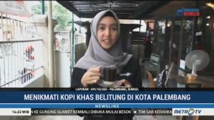Menikmati Kopi Belitung di Kota Pempek
