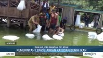 Ratusan Ikan Air Tawar Dilepas di Kalimantan Selatan