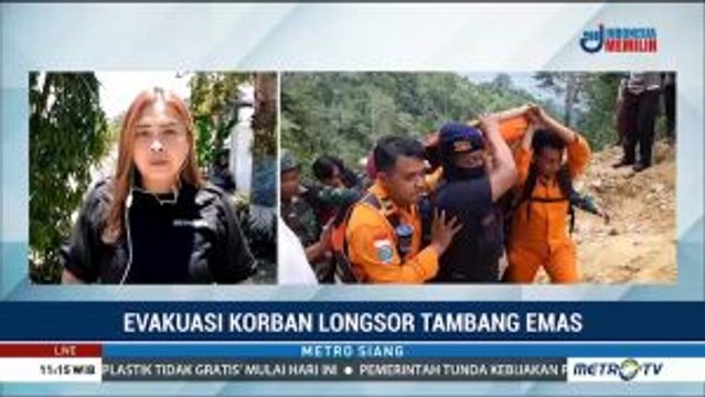 Proses Evakuasi Penambang di Bolmong Terkendala Medan yang Sulit