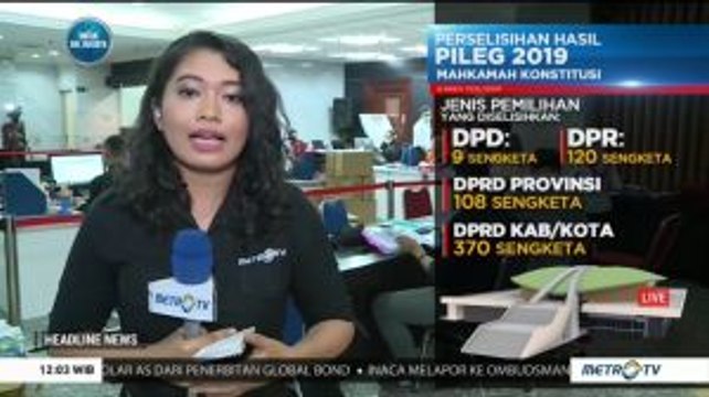 MK Gelar Persidangan Sengketa Hasil Pileg 2019 untuk 9 Provinsi