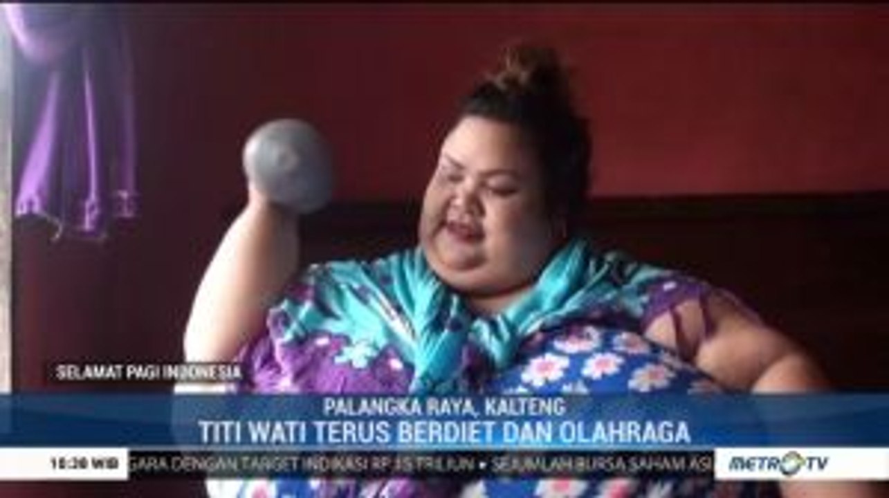Penderita Obesitas Titi Wati Sudah Dapat Berdiri