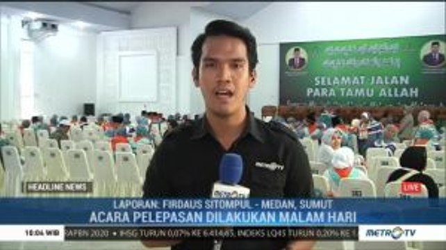 Jemaah Calon Haji Kloter 5 Embarkasi Medan Berangkat Malam Hari Ini