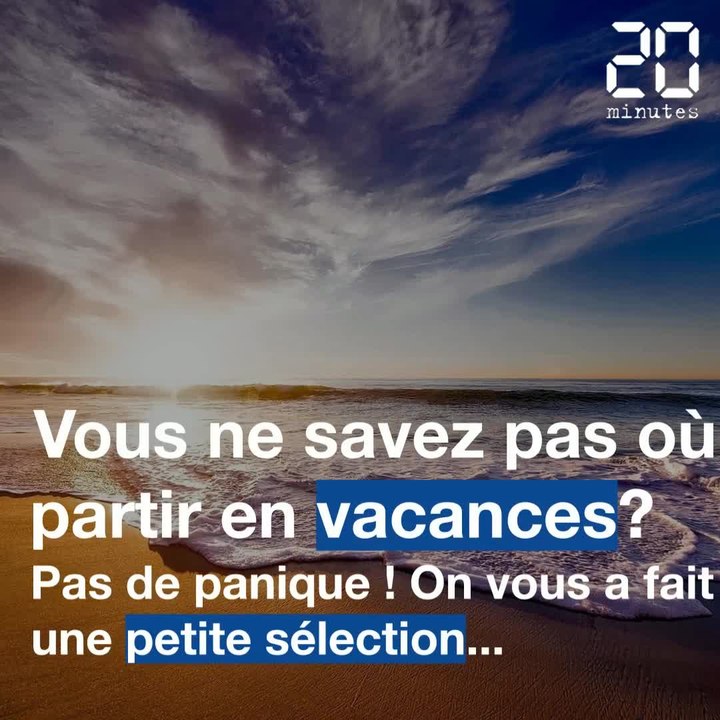 Tourisme: Cinq destinations de secours pour vacanciers en rade de plan