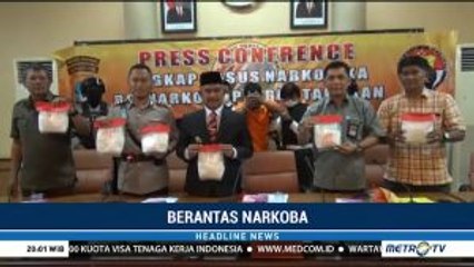 Polres Tarakan Gagalkan Transaksi 10 Kg Sabu