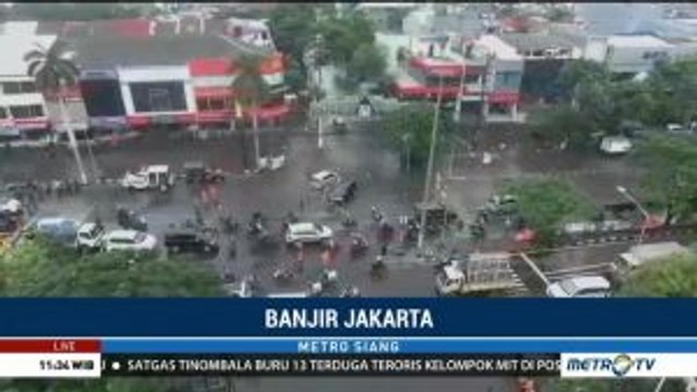 Genangan Air di Kompleks Green Garden Mulai Surut