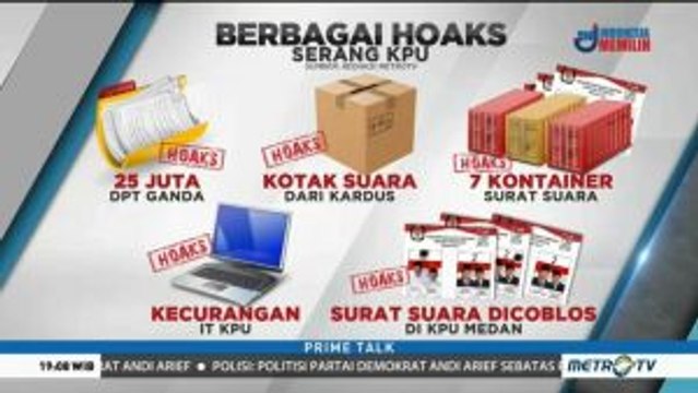 Lagi-lagi KPU Diserang Hoaks (1)