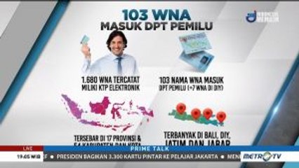 Polemik 103 WNA Masuk DPT (1)