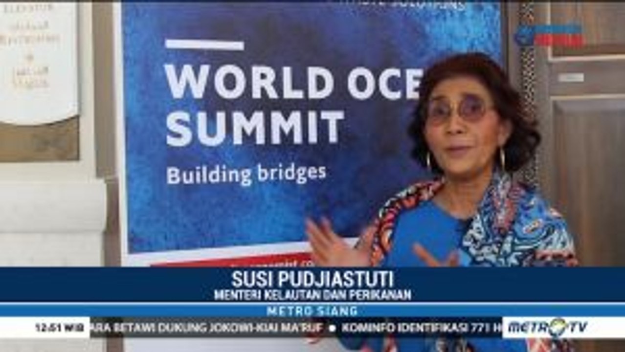 Menteri Susi Kampanye Anti-Pencurian Ikan di World Ocean Summit