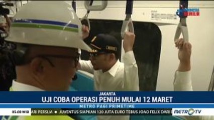 Pemprov DKI Lakukan Uji Publik MRT Fase 1