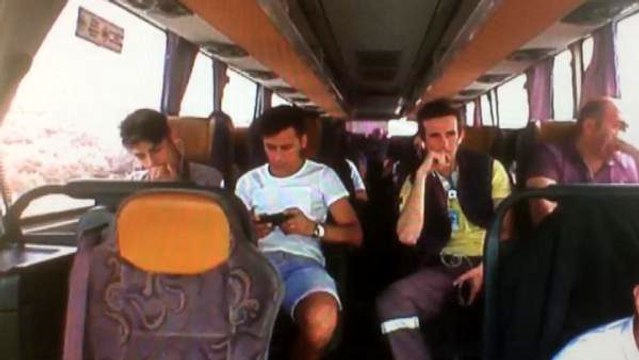 34 kişinin yaralandığı midibüs kazası kamerada