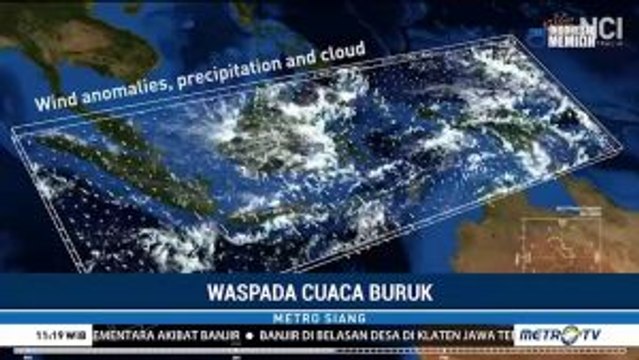 Waspadai Dampak Fenomena Madden Julian Oscillation