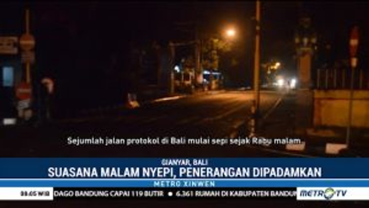 Suasana Jelang Perayaan Nyepi di Bali