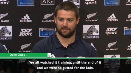 We didn't talk after Black Caps heartbreak - All Blacks hooker Dane Coles