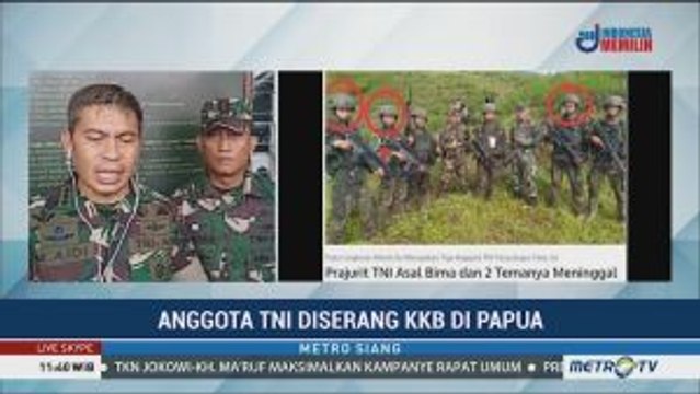 Kronologi Penyerangan TNI oleh KKSB di Papua