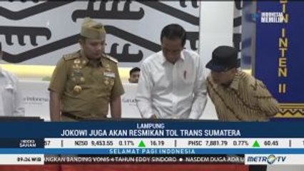 Jokowi Resmikan Terminal Baru di Bandara Radin Inten II