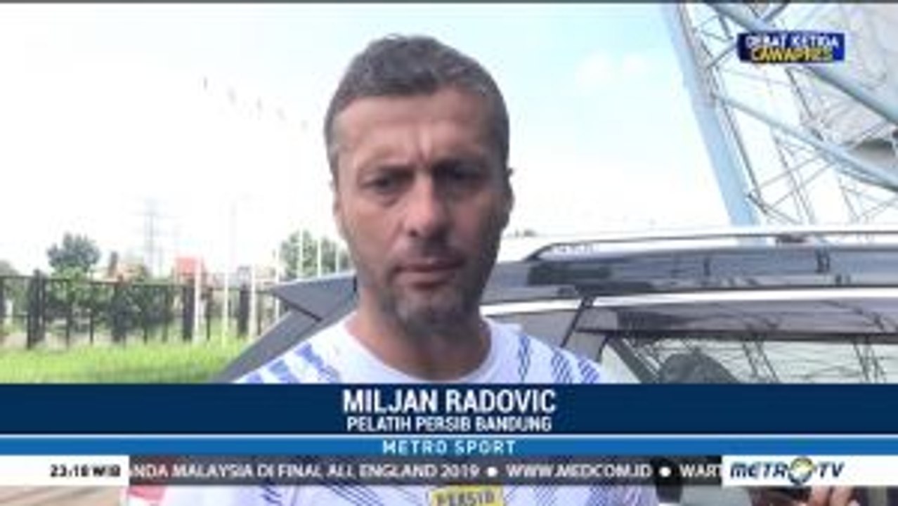 Radovic Berharap Bobotoh Lebih Dewasa