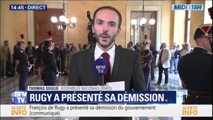 La démission de François de Rugy est une énorme surprise pour les députés à quelques minutes de son passage à l'Assemblée nationale