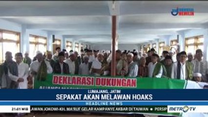 Aliansi Pengasuh Ponpes Lumajang Dukung Jokowi-Ma'ruf