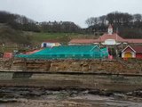 Scarborough chalets collapsed