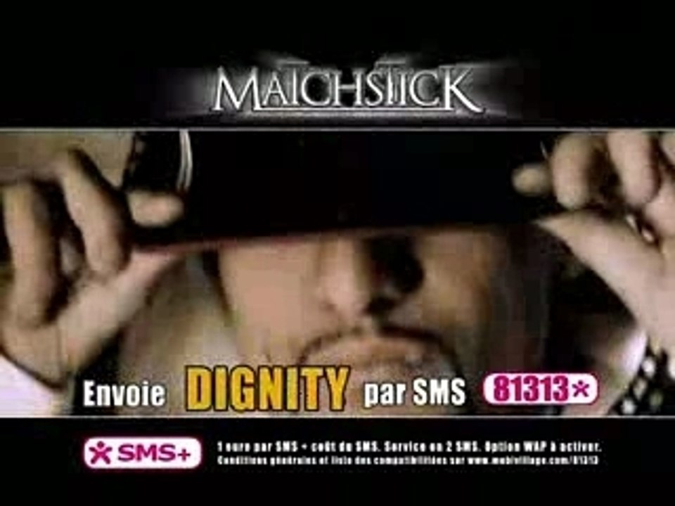 Matchstick Pub Télé DIGNITY featuring LA FOUINE