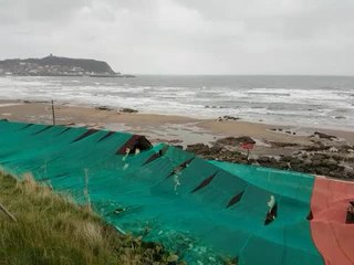 Scarborough South Bay chalets collapsed