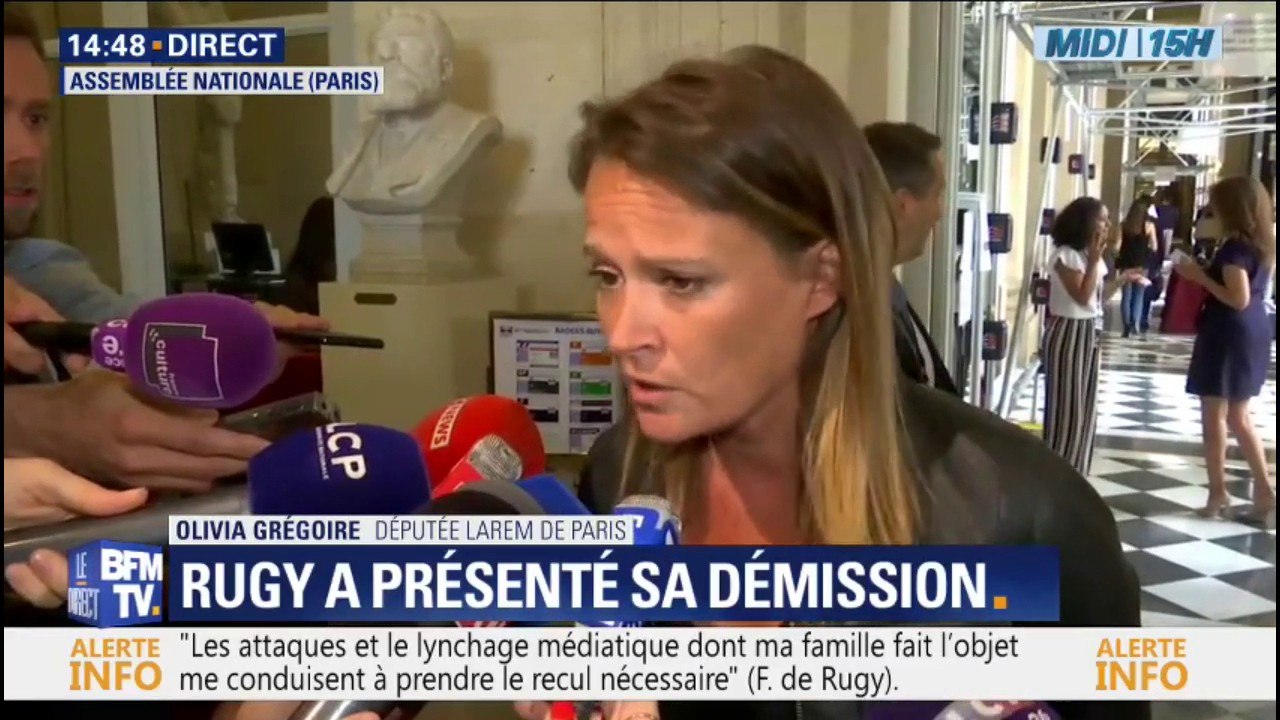 "Je pense que François de Rugy est à bout" estime la députée Olivia Grégoire (LaRem)